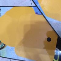 Kit tabelle adesive Giallo ocra per honda cr