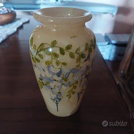 vaso in vero alabastro anni 60'