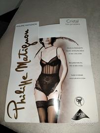 n. 2 paia di calze autoreggenti  taglia small