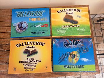 Lotto 4 targhe pubblicitarie VINTAGE  in legno 