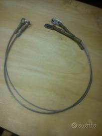 cavi in acciaio inox  piombati