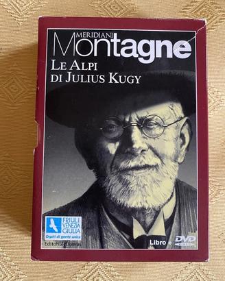 Cofanetto le alpi di Julius Kugy libro + dvd raro