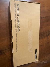 Toner nuovo nero black per d-copia 2500