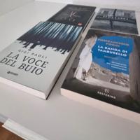 Lotto libri 4 romanzi thriller scrittori italiani