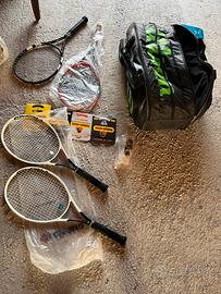 Head speed pro , wilson, babolat e borsone