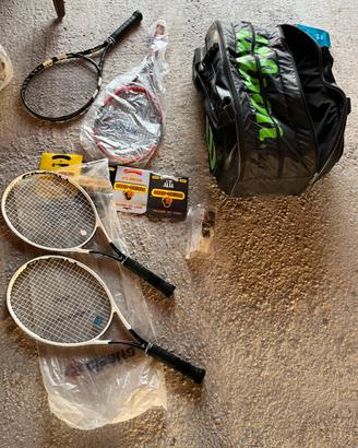 Head speed pro , wilson, babolat e borsone