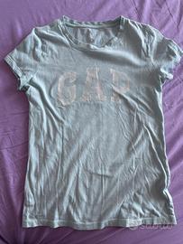 T-shirt azzurra GAP taglia XS