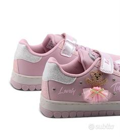 scarpe bambina lelli kelly rosa grigio numero 33