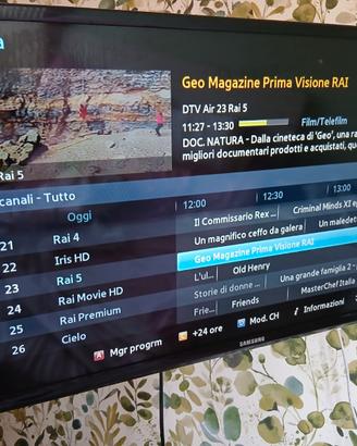 TV HD 32 POLLICI SAMSUNG , PERFETTA E FUNZIONANTE