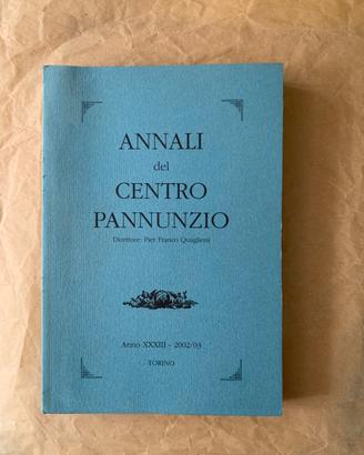 Libro Annali Centro Pannunzio Torino 2002/03.