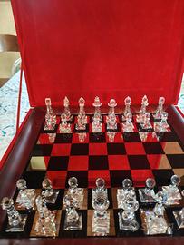 Scacchiera in cristallo swarosky