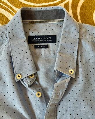 Camicia uomo a maniche corte Zara