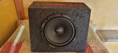 Subwoofer Auto Proel MD8C 8" – 200 W con Cassa