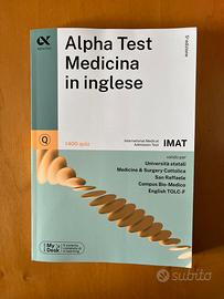 alpha test medicina inglese