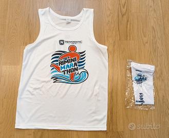 Kit canotta running e manicotti Rimini Marathon