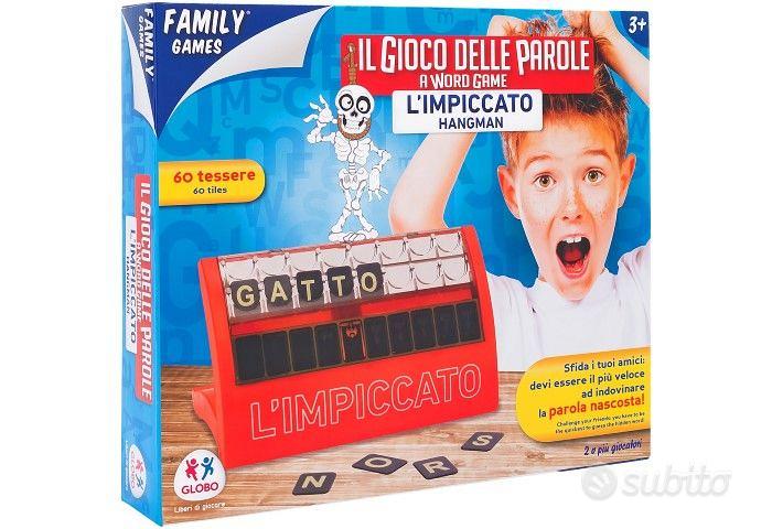 Gioco Dell'Impiccato in Scatola di Globo