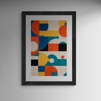 Quadro stampa/poster  arte astratta BAUHAUS