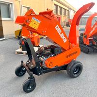 Cippatore Biotrituratore a motore su carriola elet