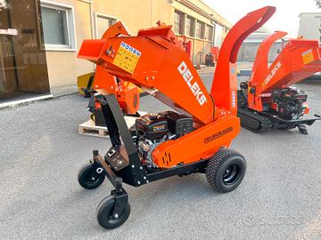 Cippatore Biotrituratore a motore su carriola elet