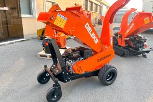 Cippatore Biotrituratore a motore su carriola elet