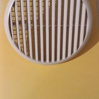 GRIGLIA AERAZIONE TONDA IN PLASTICA