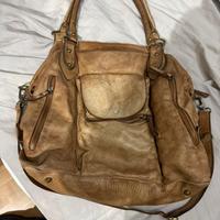 Borsa pelle concia al vegetale Officine Toscane