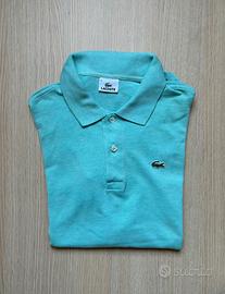 Polo lacoste azzurra