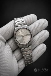 Vintage Seiko 5 Sport Day Date 7009 | Silver Dial