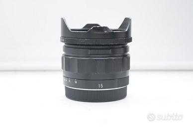 Voigtländer 15mm f/1.5 x Sony E