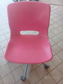 sedia ikea rosa 