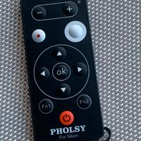 Pholsy remote Nikon scatto a distanza telecomando
