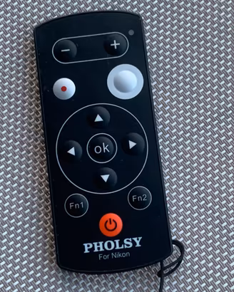 Pholsy remote Nikon scatto a distanza telecomando