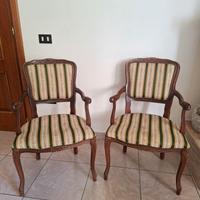 Set 2 poltrone classiche parigine