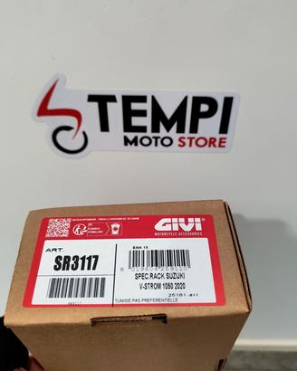 Attacco posteriore orig. Givi Nuovo V-Strom 1050 (
