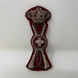 Fregio Ufficiale Fanteria Comandante REI WW1