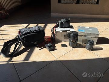 Canon 4000d obb 18-55 e 70-300