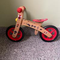 Bicicletta in legno