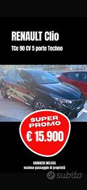 RENAULT Clio TCe 90 CV 5 porte Techno