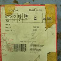 PASTICCHE FRENI LANCIA DELTA 1.5
