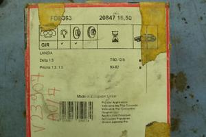 PASTICCHE FRENI LANCIA DELTA 1.5