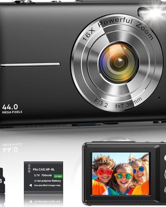 Macchina fotografica nuova