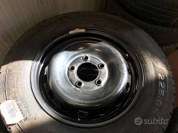 Cerchi e gomme renault master 225 65 16 camper
