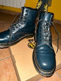 Dr. martens stivali stringati 1460 in pelle smooth