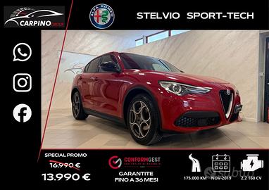 Alfa Romeo Stelvio 2.2 Turbodiesel 160 CV AT8 RWD 