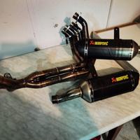 Scarico akrapovic completo
