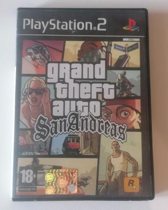 Grand Theft Auto SAN ANDREAS GTA SONY PS2 ITA
