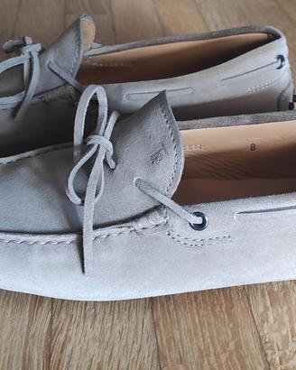 Mocassino gommini Tods scamosciato