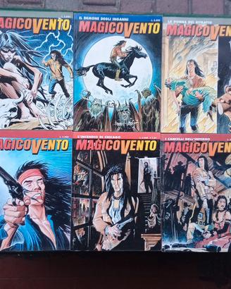 Albi a fumetti MAGICO VENTO a 50 cent. l'uno