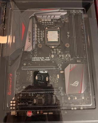 I7 6700k + asus maximus VIi hero alpha + G skill