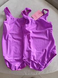Set 2 body bambina per danza/ginnastica